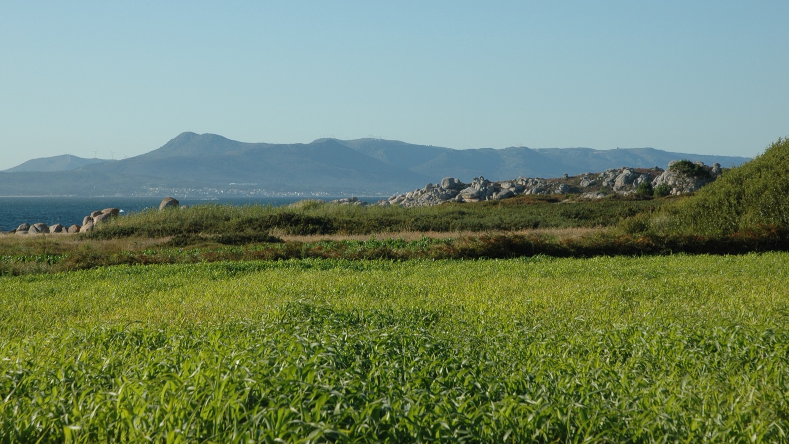 Península de O Grove con vistas a la Ría de Arousa