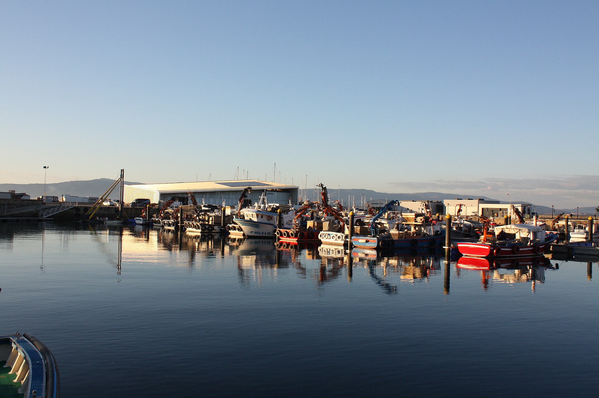 Vilanova de Arousa desde el mar, el punto de partida de todas nuestras salidas